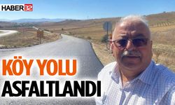 Köy Yolu Asfaltlandı