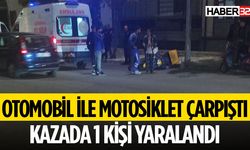 Isparta'da Kaza Motokurye Yaralandı