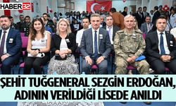 Şehit Tuğgeneral Sezgin Erdoğan, Adının Verildiği Lisede Anıldı