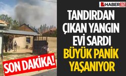 Tandırdan Çıkan Alev Evi Sardı Ekipler Müdehale Ediyor