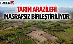 Tarım Arazileri Masrafsız Birleştiriliyor