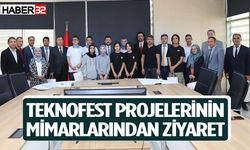 Teknofest projelerinin mimarlarından ziyaret