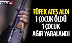 Tüfek Oyununda Kötü Son 1 Çocuk Öldü, 1 Çocuk Ağır Yaralandı