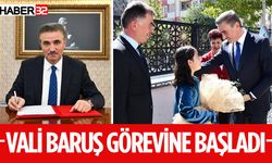 Vali Baruş Gümüşhane’deki görevine başladı