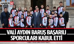 Vali Aydın Baruş Başarılı Sporcuları Kabul Etti