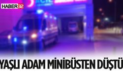 Isparta’da Minibüsten Düşen Yaşlı Adam Yaralandı