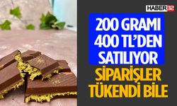 Isparta'da Bu Çikolataya Yoğun İlgi 200 Gramı 400 TL