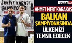 Başarılı sporcu Ahmet Mert Karakaş Karate Milli Takımında