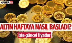 14 Ekim Pazartesi günü altın fiyatları...