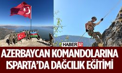 Azerbaycan Komandolarına Isparta'da Eğitim