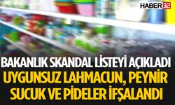 Bakanlık Uygunsuz Ürünler Listesini Güncelledi