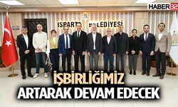 Isparta BARO’sundan Başkan Başdeğirmen’e ziyaret