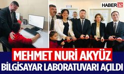 Mehmet Nuri Akyüz Bilgisayar Laboratuvarı Açıldı