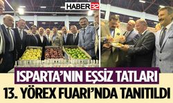 Isparta’nın Eşsiz Tatları 13. YÖREX Fuarı’nda Tanıtıldı