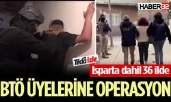 Isparta’da Bölücü Terör Örgütü Operasyonu