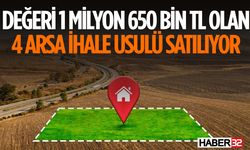 Başvurular Başladı 4 Arsa Satışa Çıkıyor