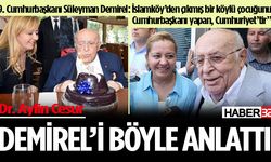 Dr. Aylin Cesur, 9. Cumhurbaşkanı Süleyman Demirel’i andı