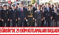 Eğirdir’de 29 Ekim kutlamaları başladı