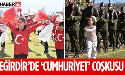 Cumhuriyetimizin 101. Yılı Eğirdir’de Coşkuyla Kutlandı!