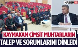 Eğirdir’de Muhtarlar Toplantısı Yapıldı