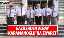 Gazilerden Albay Karamanoğlu’na ziyaret