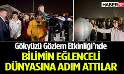 Gökkubbe’de Gökyüzü Gözlem Etkinliği