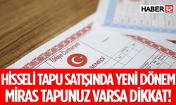 Hisseli Tapu Sahipleri İçin Satış Süreci