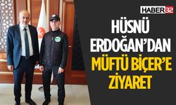 Tabutçu Hüsnü Erdoğan'dan Müftü Biçer'e Ziyaret