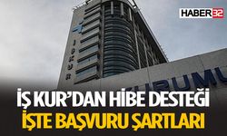 İŞKUR'dan Hibe Desteği