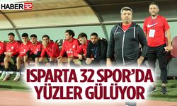 Isparta 32 Spor’da yüzler gülüyor