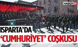 Isparta’da ‘Cumhuriyet Bayramı’ Coşkuyla Kutlandı