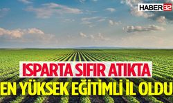 Isparta sıfır atıkta en yüksek eğitimli il oldu