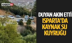 Isparta'da Yer Altı Suyuna Yoğun İlgi