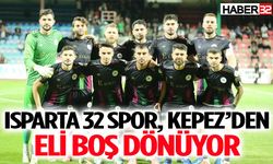 Isparta 32 Spor, Kepez’den eli boş dönüyor