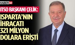 ITSO Başkanı Çelik: Isparta’nın İhracatı 321 Milyon Dolara Erişti