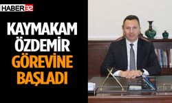 Kaymakam Özdemir Görevine Başladı