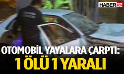 Otomobil yayalara çarptı: 1 ölü 1 yaralı