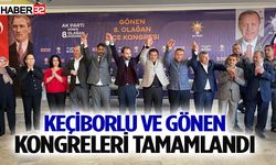 Keçiborlu ve Gönen ilçe kongreleri tamamlandı