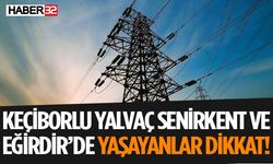 Isparta Merkez Dahil 9Yere Uyarı Verildi