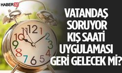 Kış Saati Uygulaması Olacak mı?