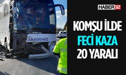 Afyon'da Kaza Muavin Araç İçinde Sıkıştı