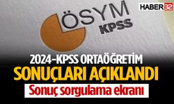 KPSS Ortaöğretim sonuçları açıklandı