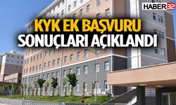 KYK ek başvuru sonuçları açıklandı