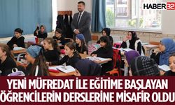 Müdür Ocak okul ziyaretlerine devam ediyor