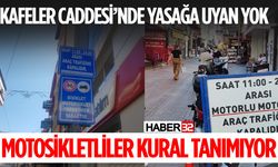 Isparta'da Esnaflar Motosikletlilerden Dertli