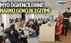 Eğirdir MYO’da Narko Gençlik Eğitimi