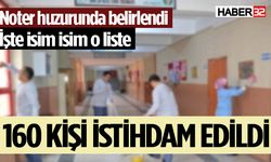 Isparta’da 160 kişi işe başladı