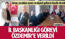 İl Başkanlığı görevi Özdemir’e verildi