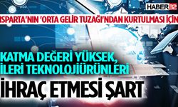 Hacimde hafif, pahada  ağır ihracat şart