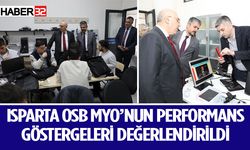 ISUBÜ Isparta OSB MYO’nun “Performans Göstergelerinin Değerlendirilmesi” Yapıldı